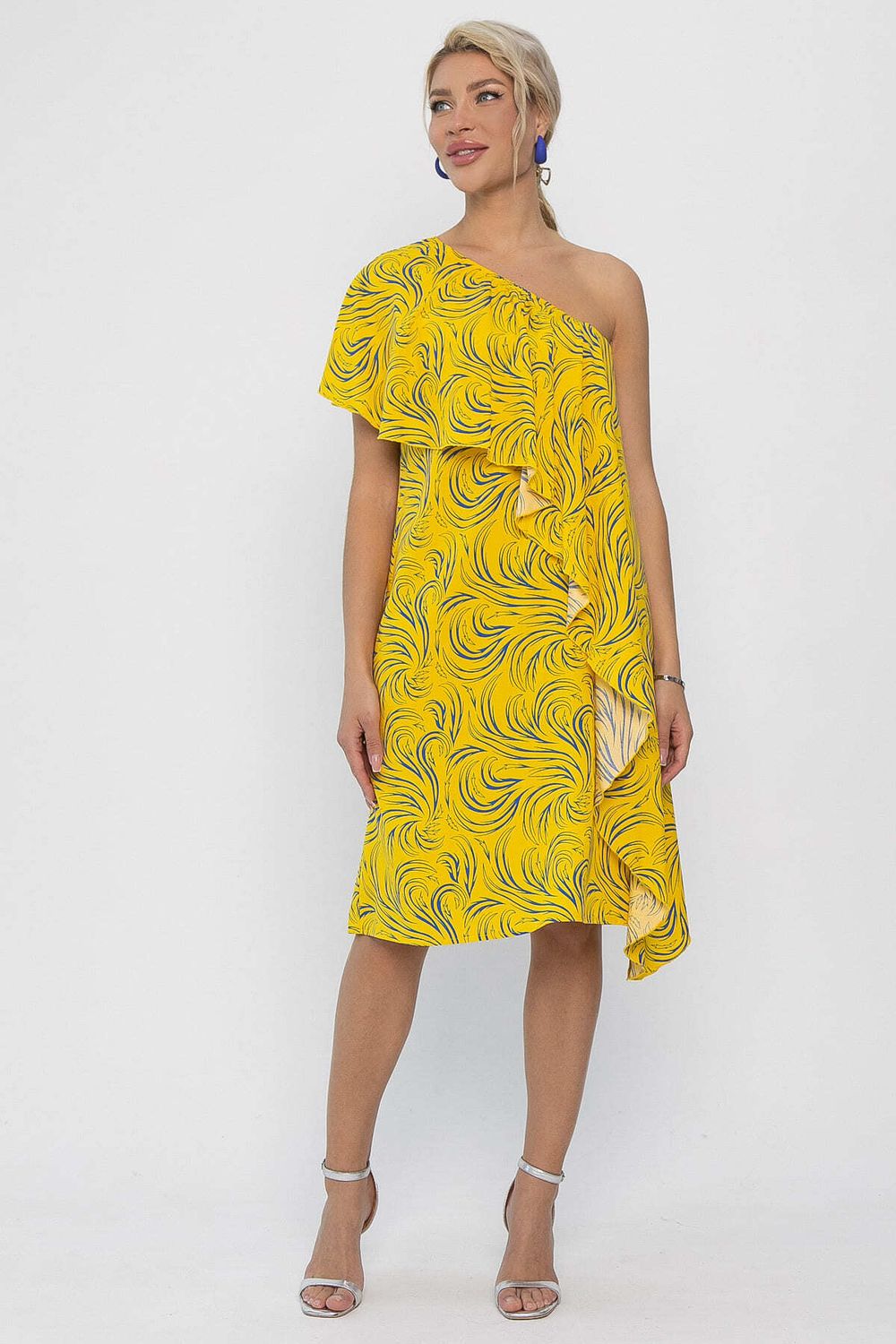 Платье Шардоне (ярко-желтое) П13771-36М LT Collection