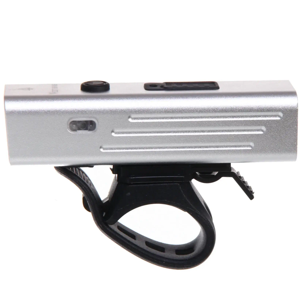Фонарь велосипедный, передний West Biking YP0701416 Silver (аккум. 1800 mAh, Tape-C)