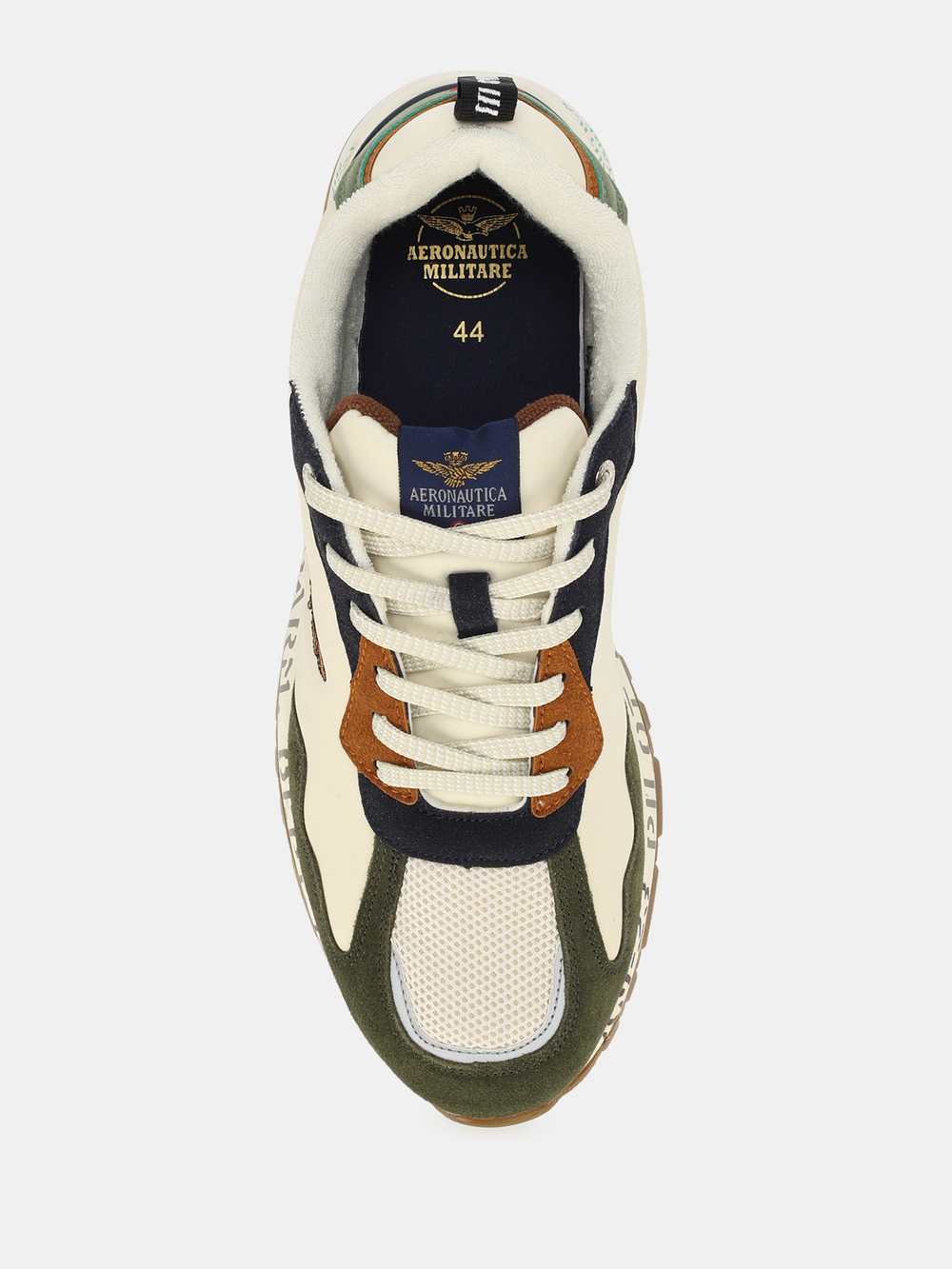 Кроссовки AERONAUTICA 214 бежевый хаки