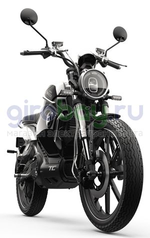 Электромотоцикл WHITE SIBERIA SUPER SOCO TC (Черный) фото 3
