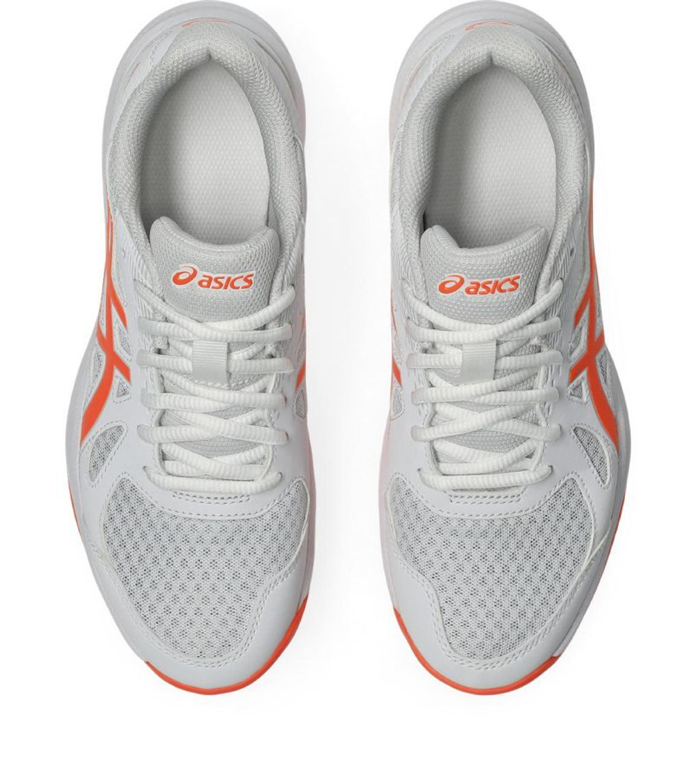Женские кроссовки для бадминтона/сквоша Asics Upcourt 6 - white/vivid coral