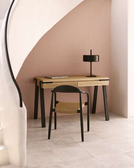 Стул Glynis черный со светлым сиденьем