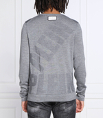 Хлопковый свитер Philipp Plein - серый(MKO1199 PKN002N)