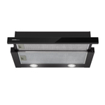 Кухонная вытяжка HOMSair FLAT 60 Glass черный фото 4