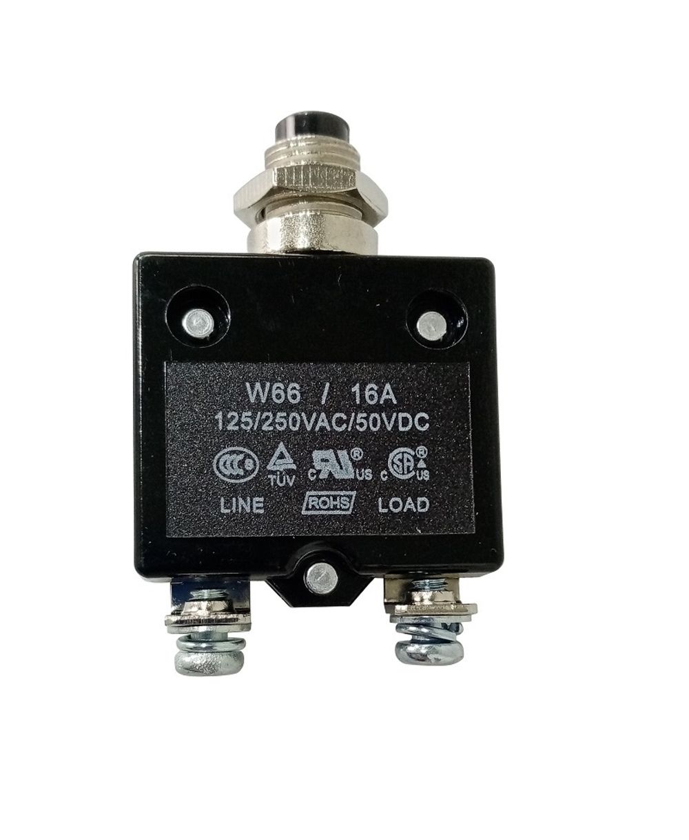 Автомат защиты от перегрузки по току генератора Loncin LC13000S (16 Ампер)/271290055-0001