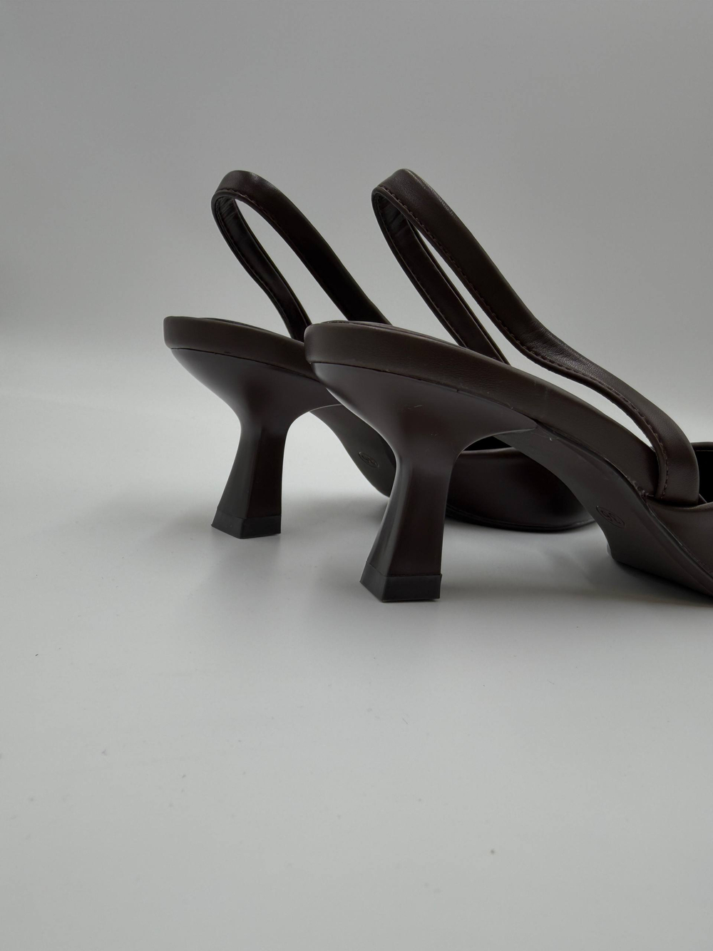 Туфли женские экокожа/текстиль арт. 86-20 цвет "коричнево-бордовый"