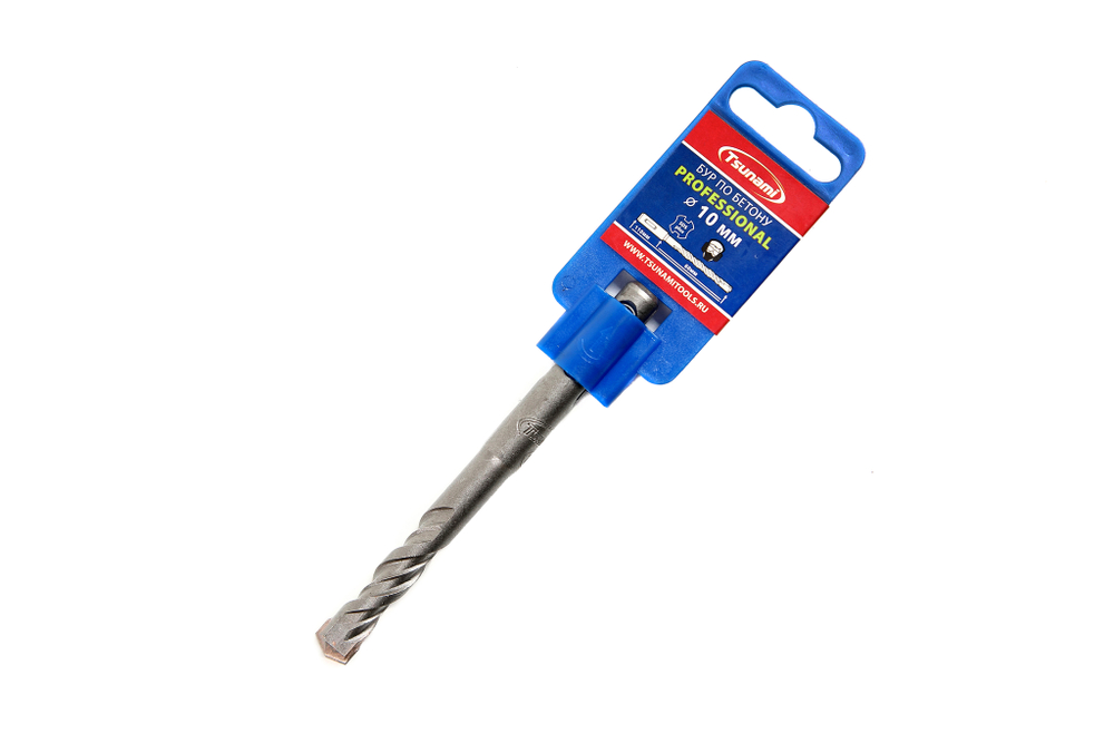 Бур по бетону 10х110/60 SDS-plus PROFESSIONAL TSUNAMI