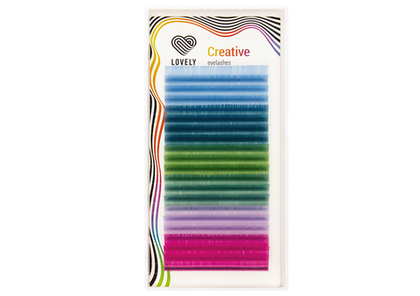 Ресницы палитра Пастель Lovely
