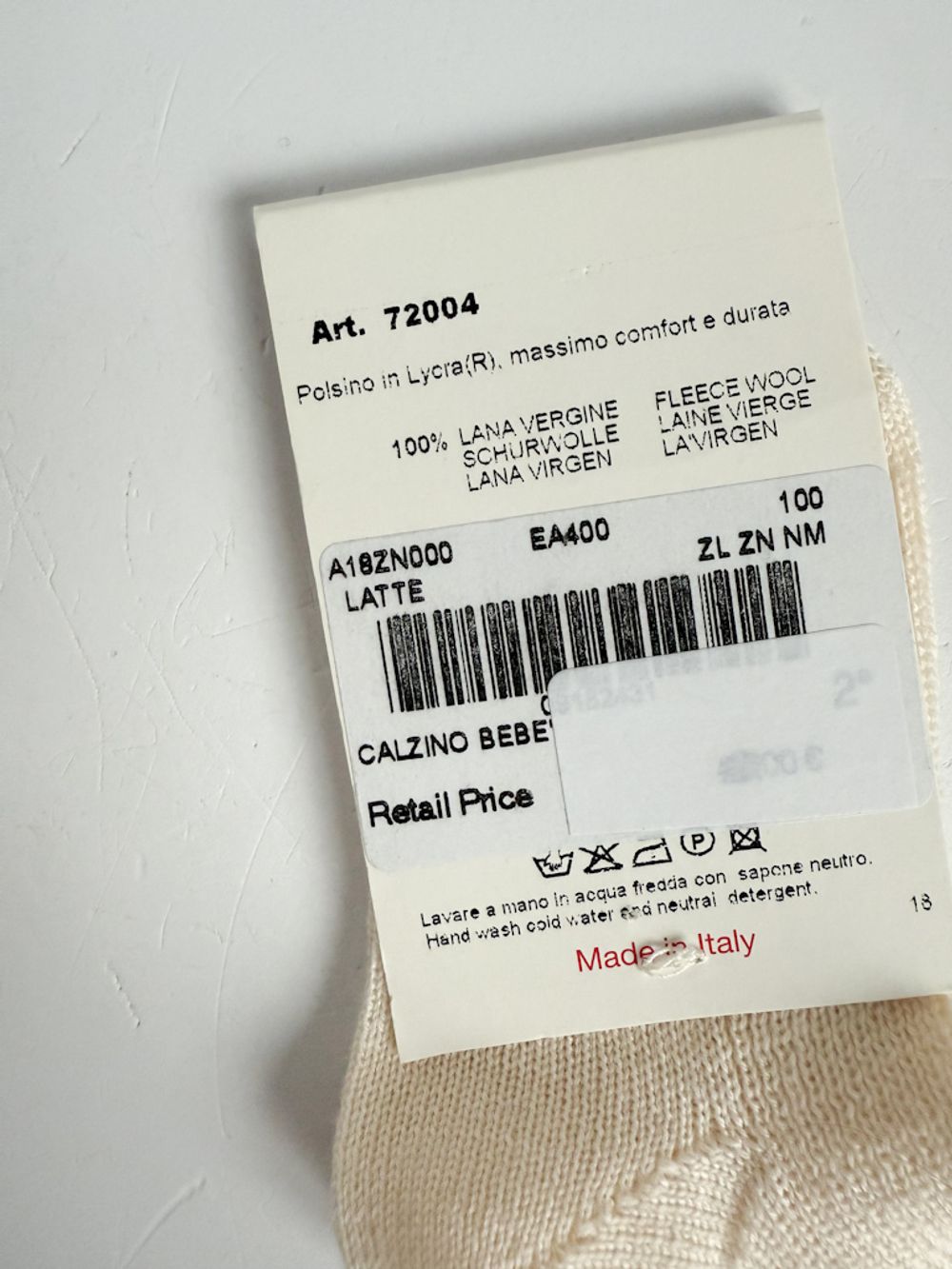 Новые шерстяные гольфы Il Gufo, 68-74