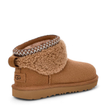 Ugg Classic Ultra Mini Maxi Curly Boot - Chestnut