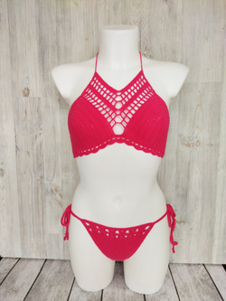 Купальник вязаный