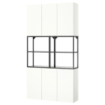Комбинация - IKEA ENHET/ЭНХЕТ ИКЕА, 225х32х120 см, белый