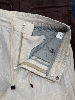 Льняные брюки Brunello Cucinelli