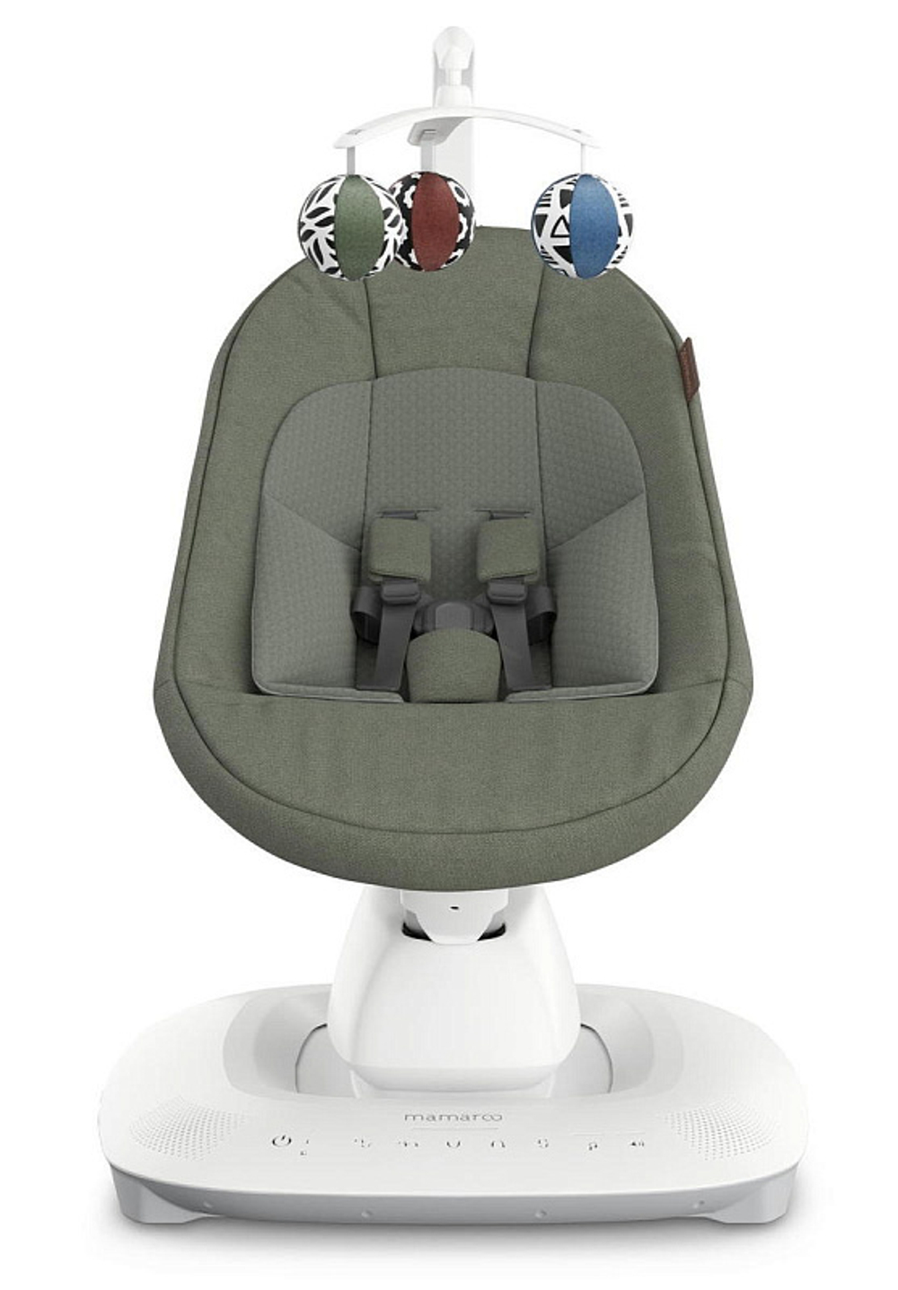 Детское кресло-качалка Uppababy Mamaroo Camila - Dark Green Melange