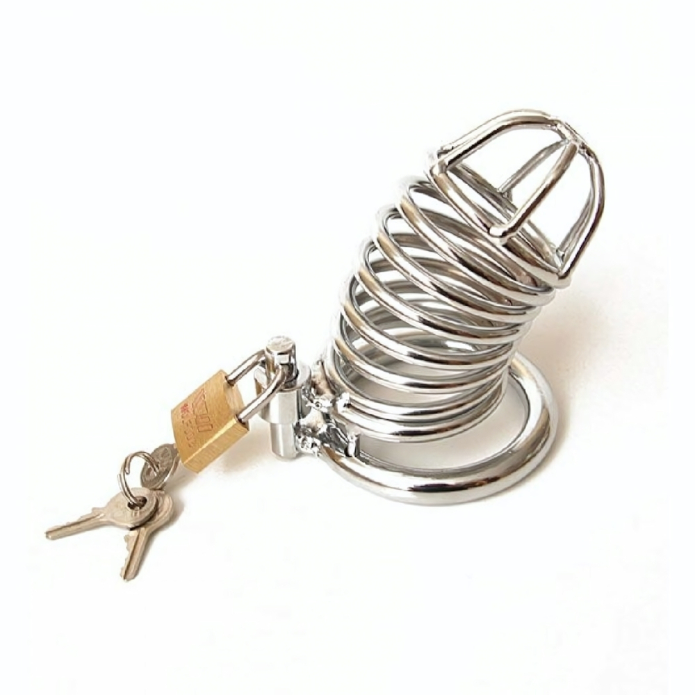 Насадка пояс верности мужская с замочком 8,4 см