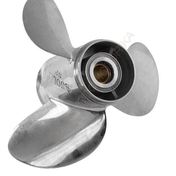 Винт гребной Suzuki DF60-70/DT75-140;3x13x21 стальной, Solas