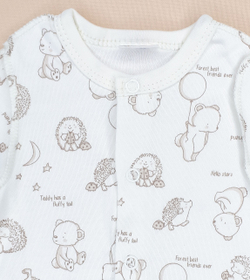 Боди Мои друзья (бежевый)