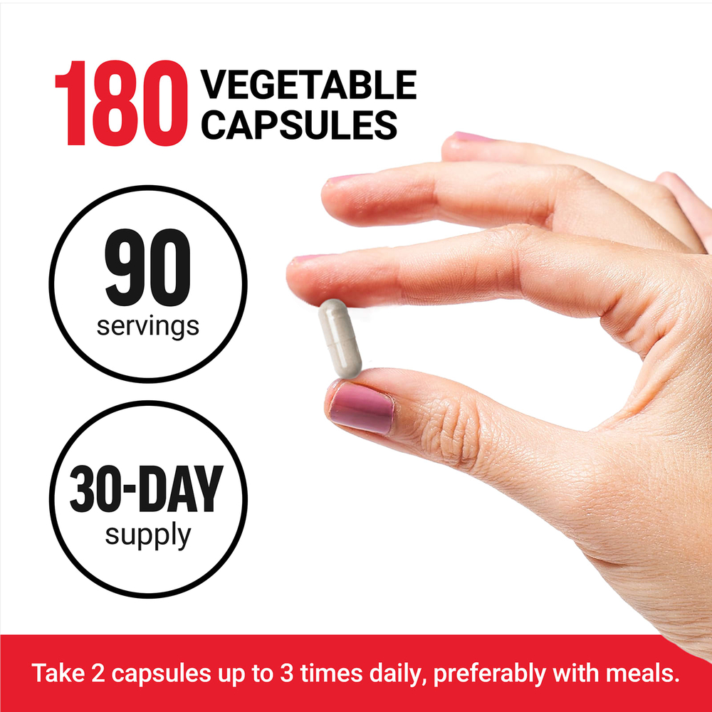 Force Factor, таурин, 180 растительных капсул (500 мг в 1 капсуле)