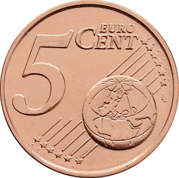 5 евроцентов 2009 Греция (5 euro cent)