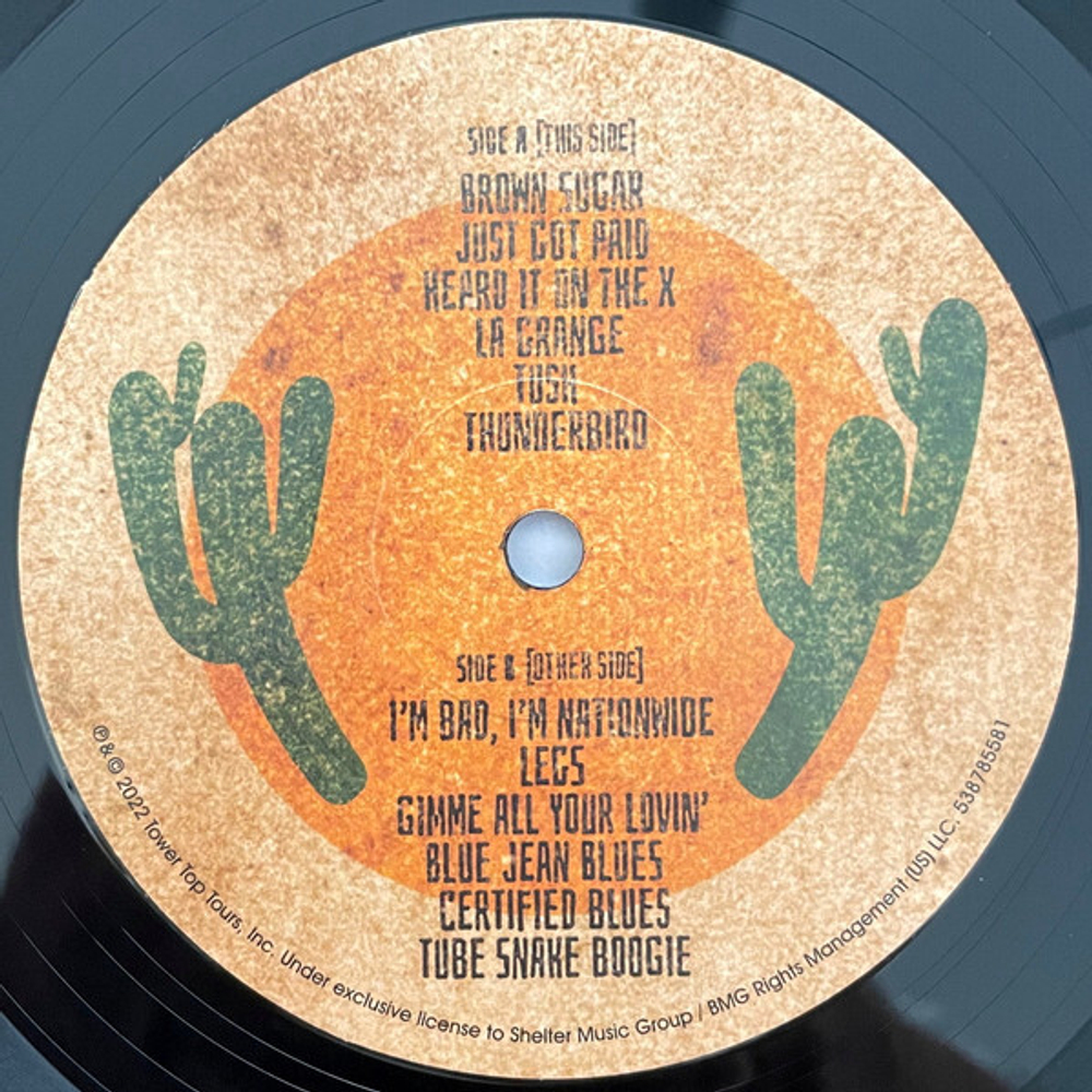 ZZ Top / Raw ("That Little Ol' Band From Texas" Original Soundtrack) (LP)