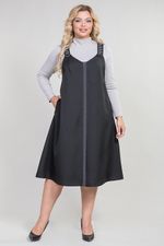 Сарафан 1042-1 черный Novita (Акция)