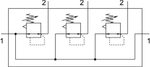 LRB-1/2-D-O-K3-MIDI Коллектор регуляторов давления