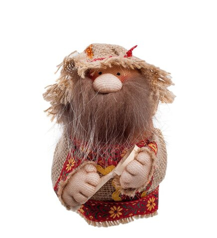 Народные промыслы ТК-721 Матрешка-шкатулка «Кузьмич с ложкой» мал.