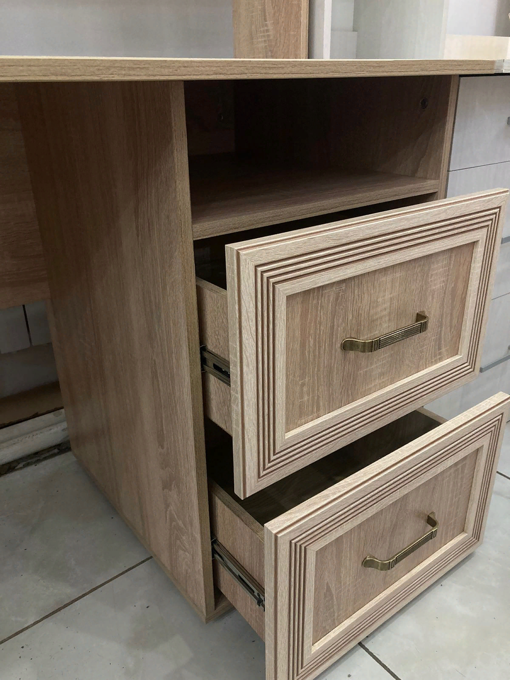 Стол письменный Бруно дуб сонома/дуб сонома