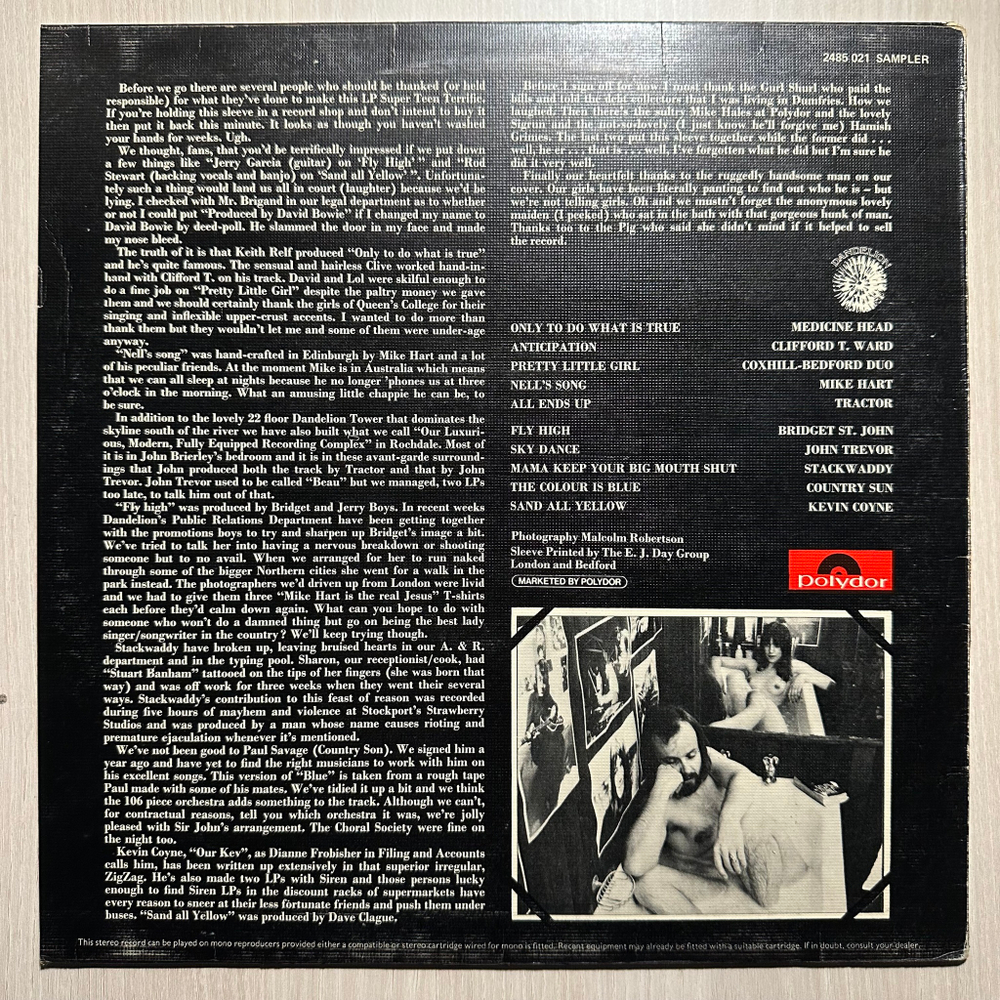 Сборник There Is Some Fun Going Forward (Англия 1972г.)