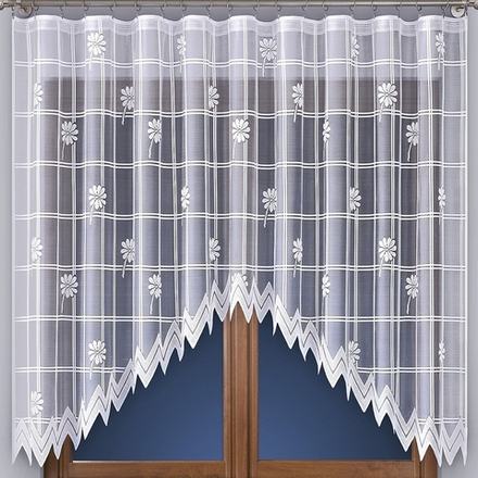 Занавеска "Целозия", цвет белоснежный, Польша.