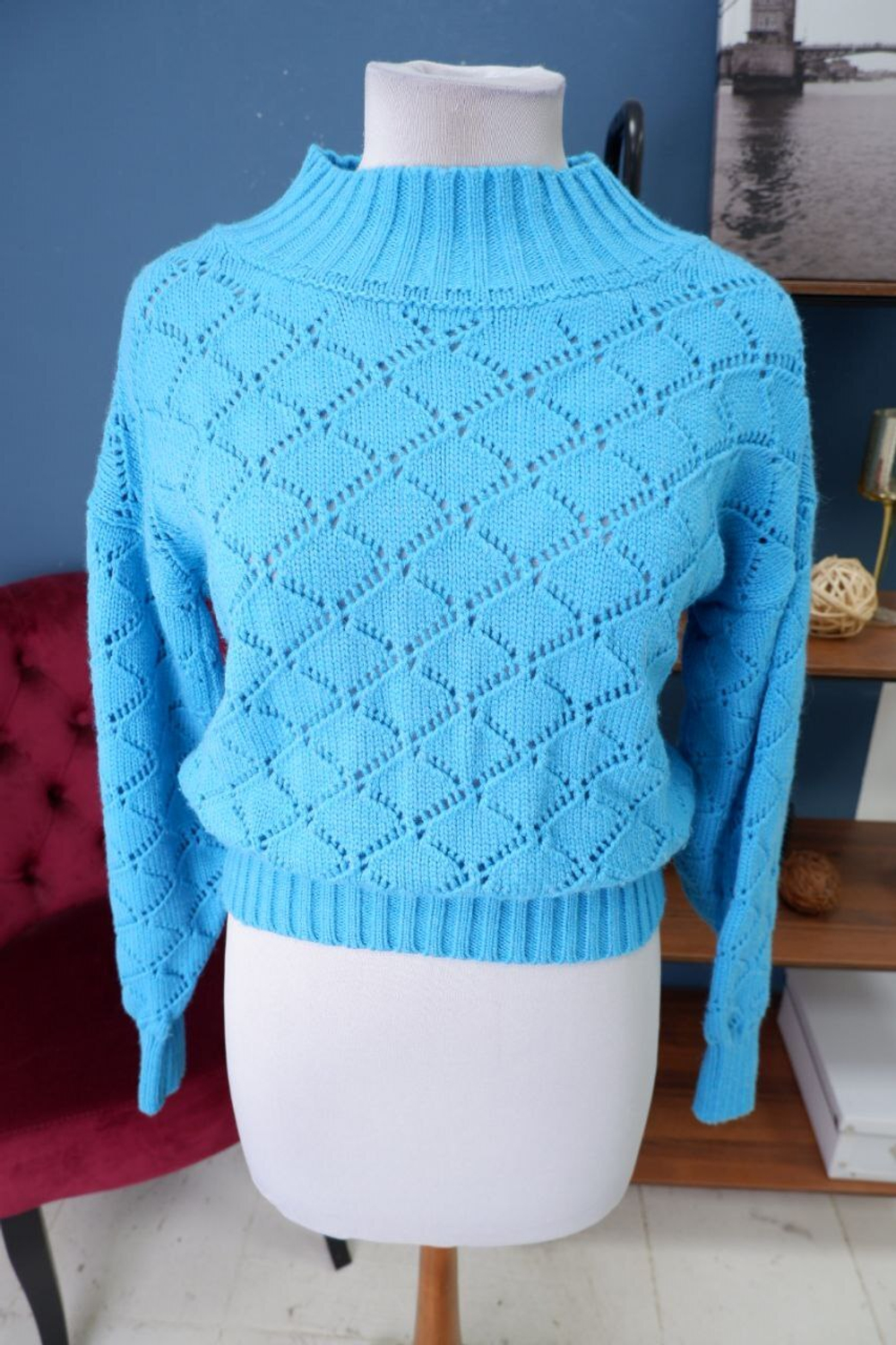 Джемпер Malina Fashion вязаный 44 размер