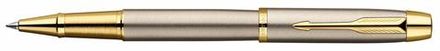 Ручка роллер Parker IM Metal T223 Brushed Metal GT