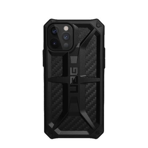 Чехол UAG Monarch для iPhone 12/12 Pro (Carbon Fiber) 112351114242