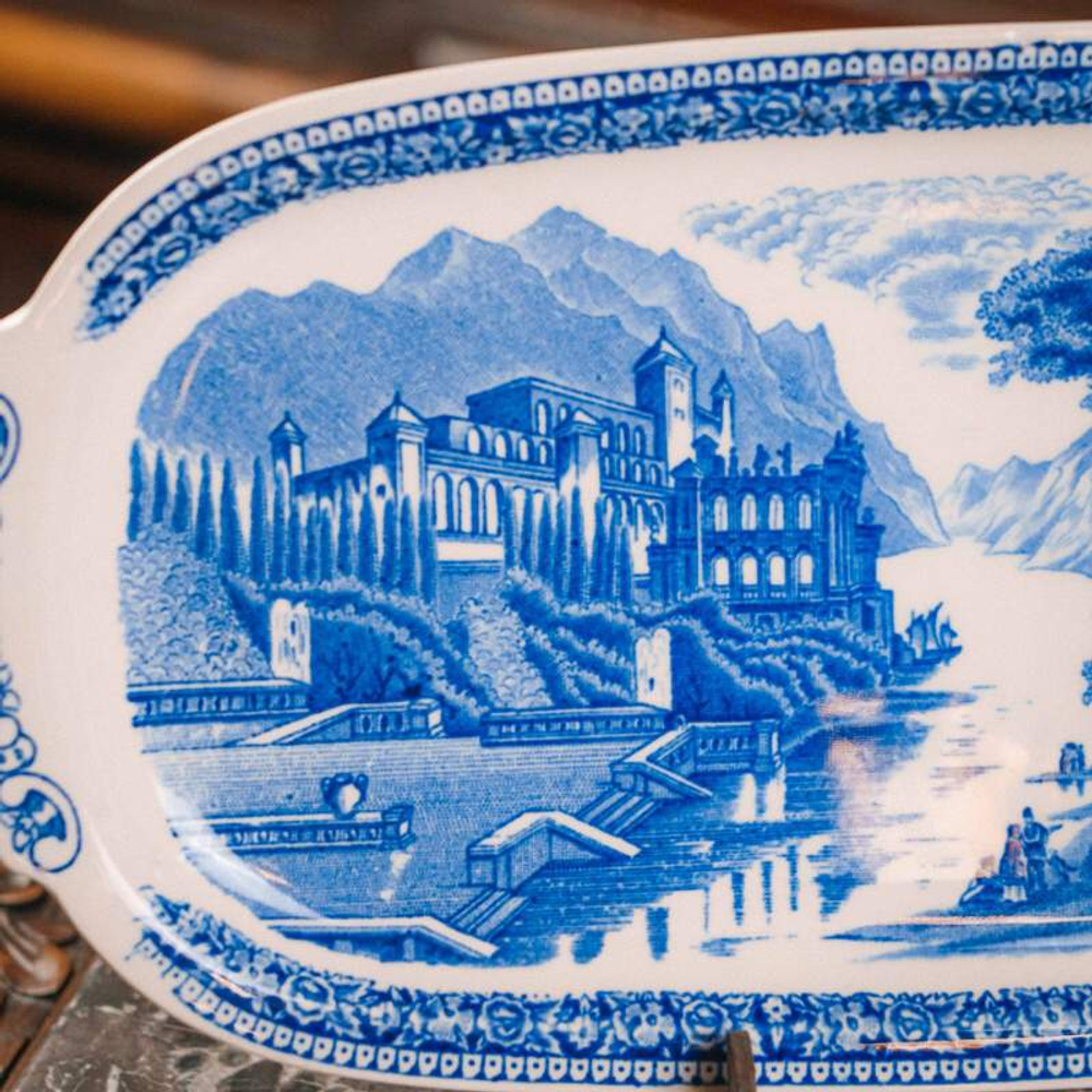 Овальное блюдо из серии «OLD ENGLAND»