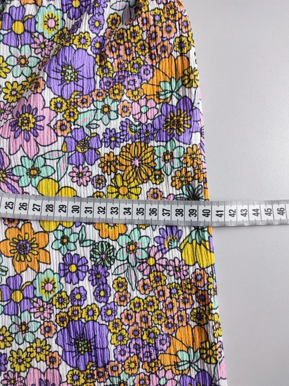 Брюки DeFacto с цветами на 7-8 лет