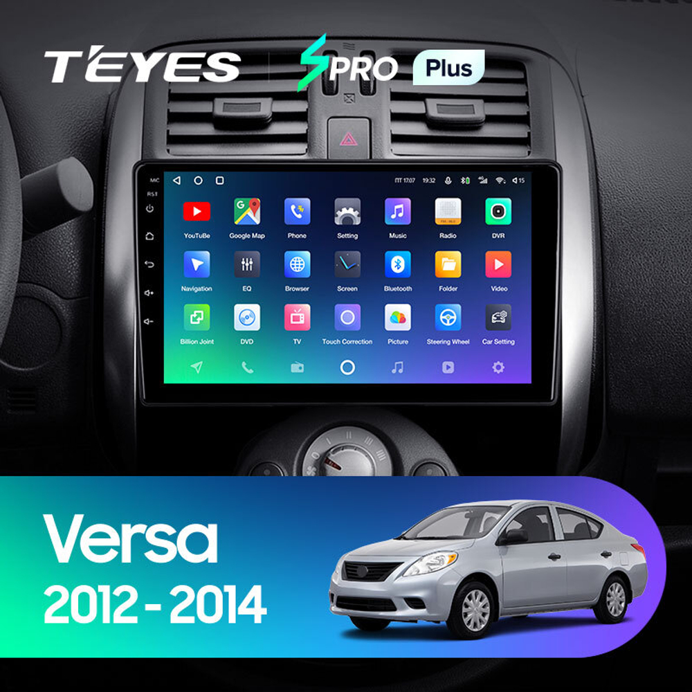 Teyes SPRO Plus 9" для Nissan Sunny, Versa 2012-2014