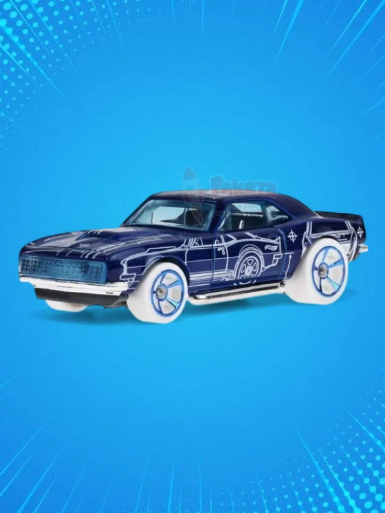 Базовая машинка Хот Вилс 67 Camaro HTB74