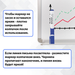 Маркеры стираемые для белой доски набор 4 ЦВЕТА BRAUBERG "SOFT" 5 мм резиновая вставка (3 штуки в упаковке)