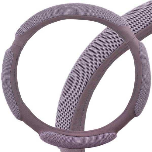 Оплетка руля M Skyway Eco экокожа (4 подушечки) серая