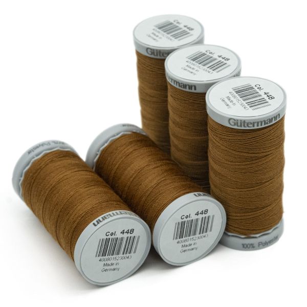 Нитки суперкрепкие Gutermann Extra Strong M782 №40 (100 метров), 5 кат. | 448 шоколадная охра