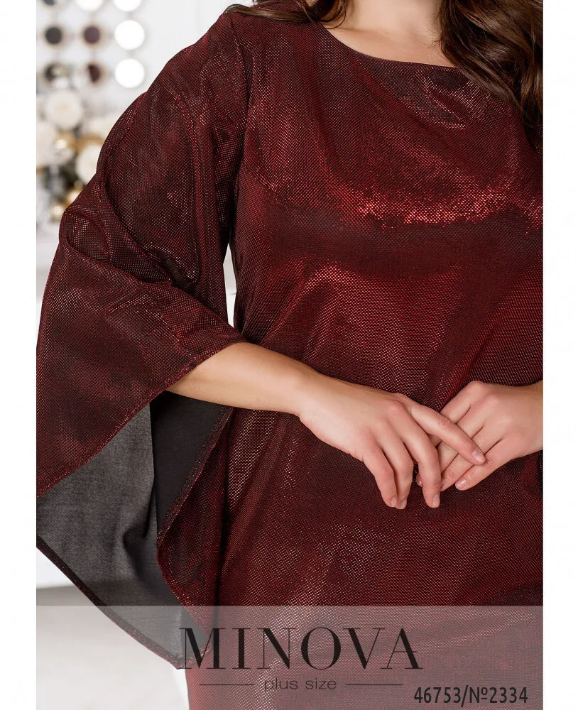 Платье 2334-бордо Minova