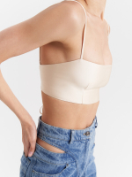 Топ со шнуровкой