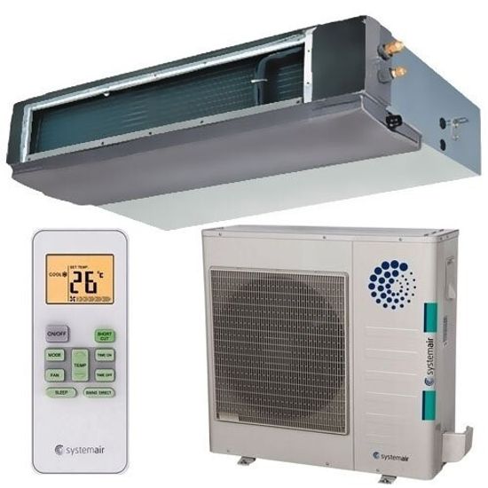 Канальный кондиционер Systemair SYSPLIT DUCT 24 HP Q  N