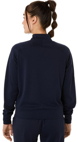 Женская Кофта теннисная Asics Court Warm-Up - небесный