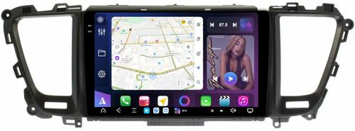 Магнитола для KIA Carnival 3 2014-2020 (большая рамка) - FarCar S500-TS20 монитор 9.5" 2K QLED на Android 14, Быстрейшая, CarPlay, 4G SIM-слот