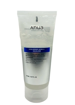 ANUA 100 HYALURONIC ACID 8  SQUALANE гель для умывания