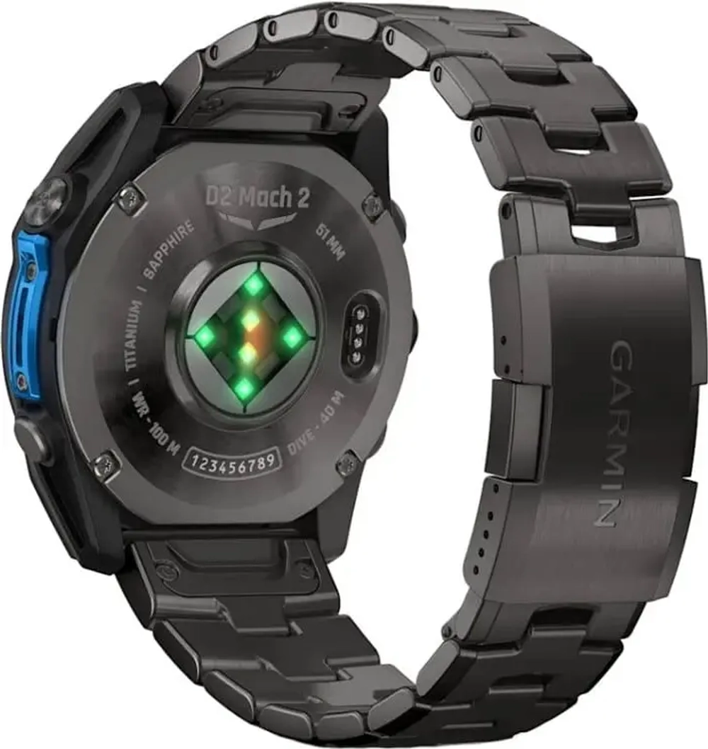 Умные часы Garmin D2 Mach 2 - 51 mm Carbon Gray DLC Titanium