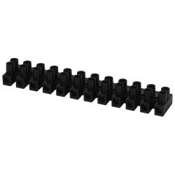 Зажим винтовой ЭРА NO-225-511 изолированный ЗВИ-нг 6А 1.0-6.0 мм2 12 пар чёрный | Зажим винтовой ЗВИ