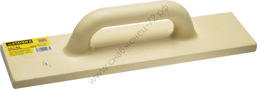 STAYER 100x400 мм, Полиуретановая терка, PROFESSIONAL (0812-10-40)