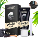 Маска Y.F.M черная из бамбука Black Mask, 50 гр